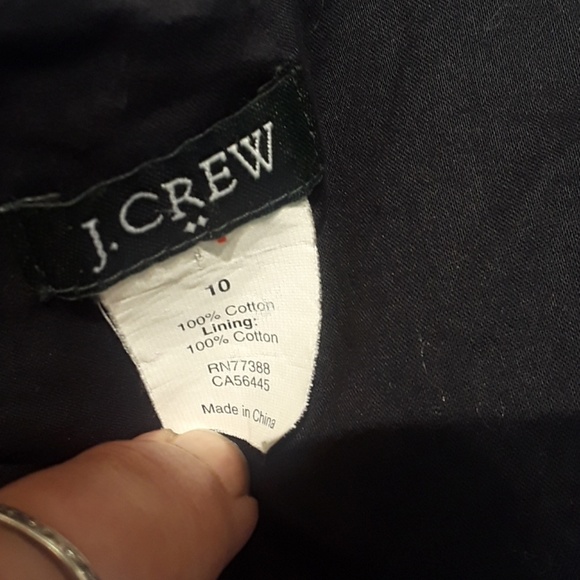 EUC J. CREW BLACK DRESS - Picture 7 of 7